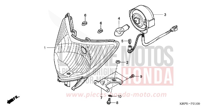 PROJECTEUR de SCV 100 Lead CANDY TAHITIAN BLUE (PB215) de 2005